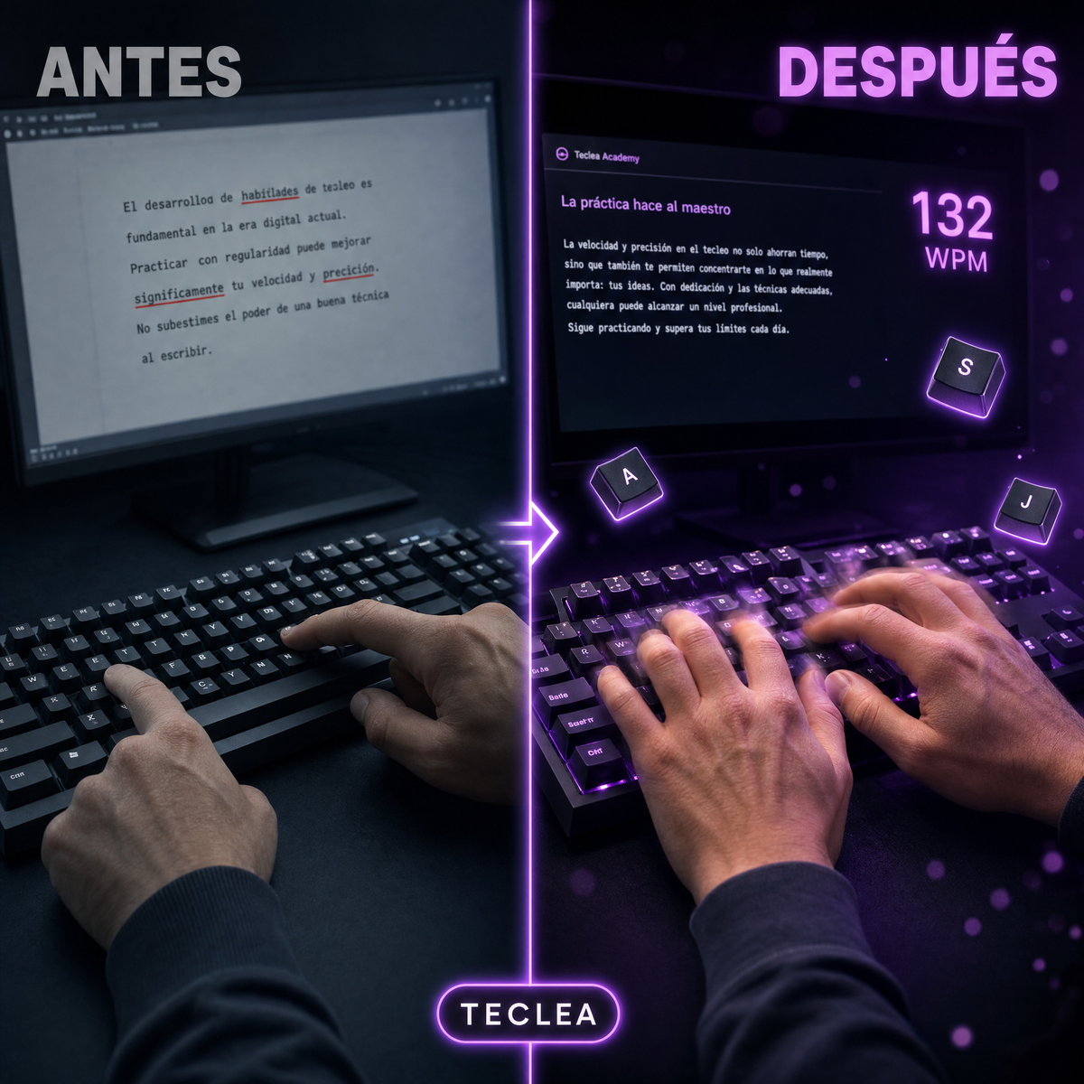 Curso Mecanografía Moderna | Teclea Academy™