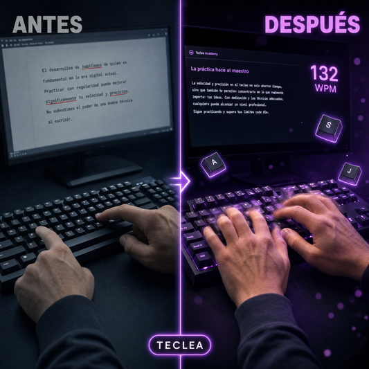 Curso Mecanografía Moderna | Teclea Academy™